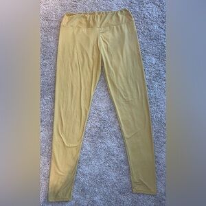LuLaRoe Mustard Leggings